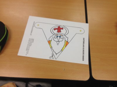 Décoration de la salle Olmer pour la Saint Nicolas