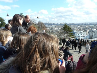 Pèlerinage au Sacré Coeur de Montmartre pour les enfants du CM1