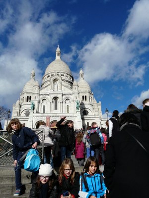 Pèlerinage au Sacré Coeur de Montmartre pour les enfants du CM1