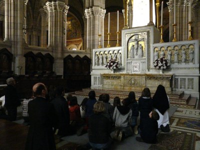 Pèlerinage au Sacré Coeur de Montmartre pour les enfants du CM1