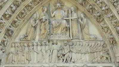 Pèlerinage des CM2 du catéchisme à Notre Dame 