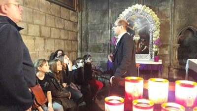 Pèlerinage des CM2 du catéchisme à Notre Dame 
