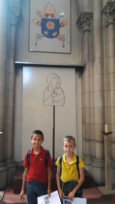 Sortie de fin d'année du catéchisme à Notre Dame du Perpétuel Secours 