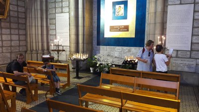 Sortie de fin d'année du catéchisme à Notre Dame du Perpétuel Secours 
