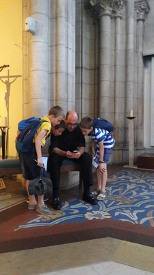 Sortie de fin d'année du catéchisme à Notre Dame du Perpétuel Secours 