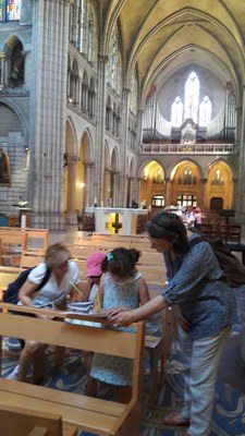 Sortie de fin d'année du catéchisme à Notre Dame du Perpétuel Secours 