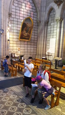 Sortie de fin d'année du catéchisme à Notre Dame du Perpétuel Secours 