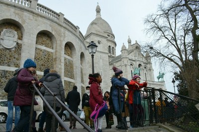 Sortie des CM1 au Sacré Coeur