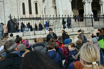 Sortie des CM1 au Sacré Coeur