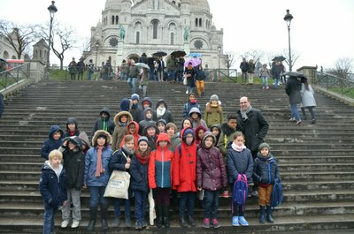 Sortie des CM1 au Sacré Coeur