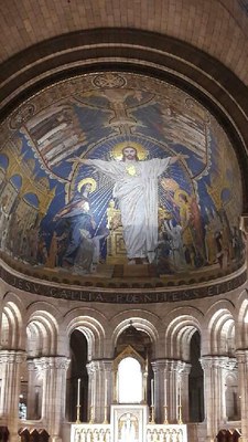 Sortie des CM1 du catéchisme au Sacré Coeur 