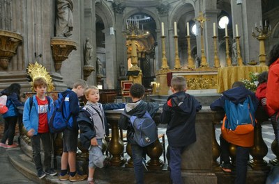 Sortie du catéchisme