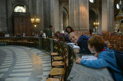 Sortie du catéchisme