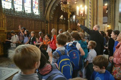 Sortie du catéchisme