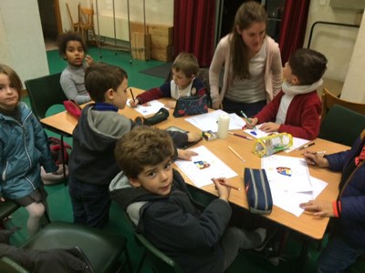 Temps de confession cette semaine au catéchisme