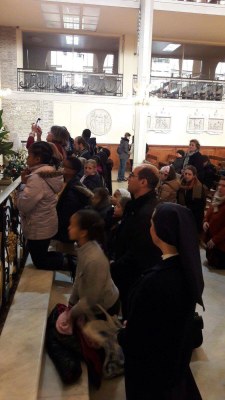Visite de la chapelle de la Médaille Miraculeuse