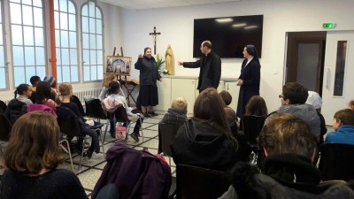 Visite de la chapelle de la Médaille Miraculeuse