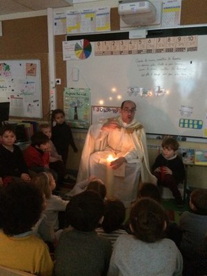 Chandeleur à l'école de l'Immaculée Conception