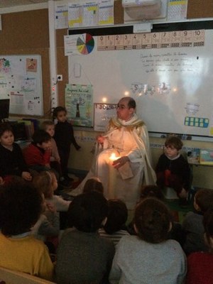 Chandeleur à l'école de l'Immaculée Conception