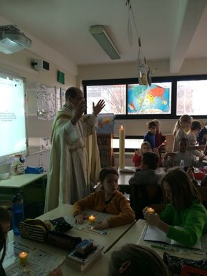 Chandeleur à l'école de l'Immaculée Conception