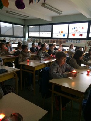 Chandeleur à l'école de l'Immaculée Conception