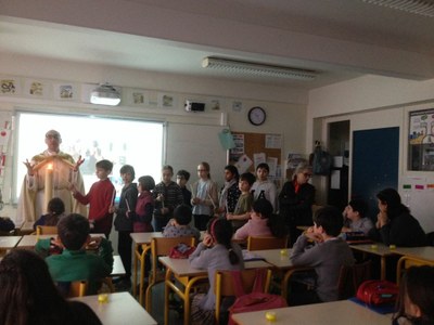Chandeleur à l'école de l'Immaculée Conception