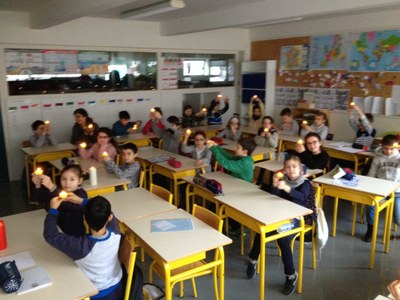 Chandeleur à l'école de l'Immaculée Conception