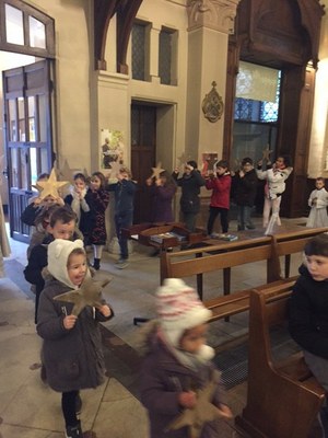 Célébration de l'Epiphanie pour l'école de l'Immaculée Conception