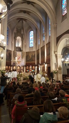 Célébration de Pâques de l'école de l'Immaculée Conception