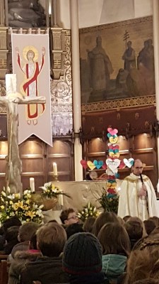 Célébration de Pâques de l'école de l'Immaculée Conception