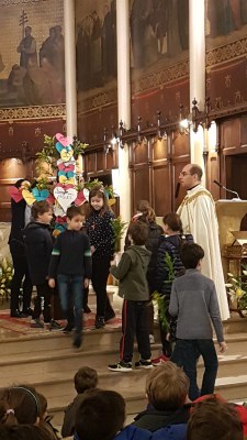 Célébration de Pâques de l'école de l'Immaculée Conception