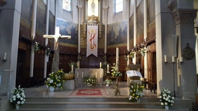 Célébration de Pâques de l'école de l'Immaculée Conception 