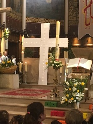 Célébration de Pâques de l'école de l'Immaculée Conception 