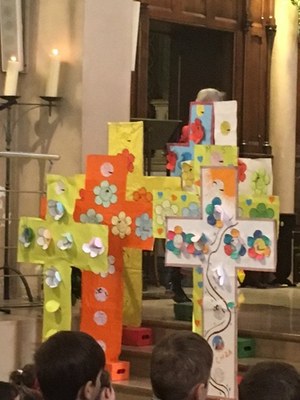 Célébration de Pâques de l'école de l'Immaculée Conception 