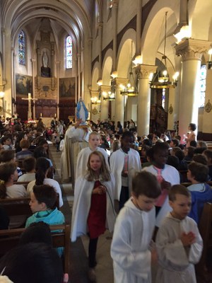 Célébration de rentrée de l'école de l'Immaculée Conception