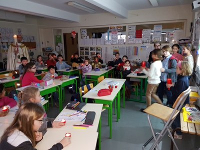 La Chandeleur à l'école de l'Immaculée Conception