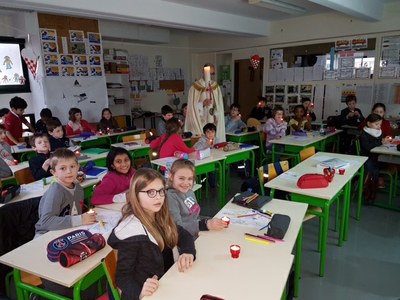 La Chandeleur à l'école de l'Immaculée Conception