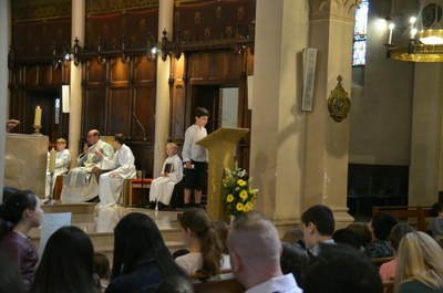 Messe de fin d'année de l'école de l'Immaculée Conception