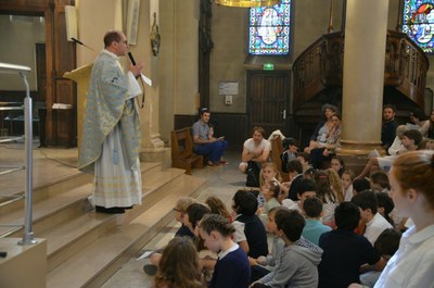 Messe de fin d'année de l'école de l'Immaculée Conception