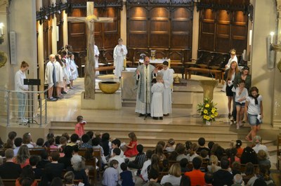 Messe de fin d'année de l'école de l'Immaculée Conception