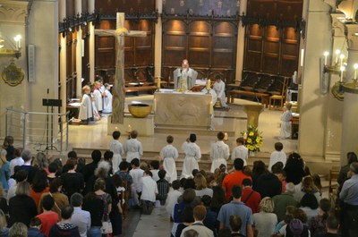 Messe de fin d'année de l'école de l'Immaculée Conception