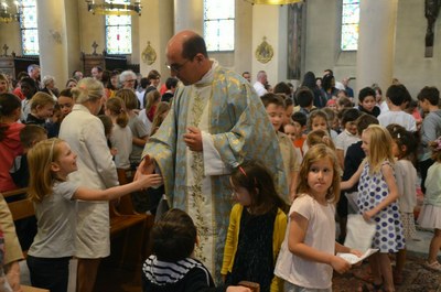 Messe de fin d'année de l'école de l'Immaculée Conception