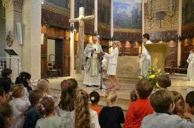 Messe de fin d'année de l'école de l'Immaculée Conception