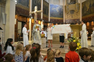 Messe de fin d'année de l'école de l'Immaculée Conception