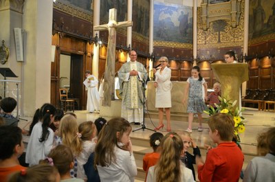 Messe de fin d'année de l'école de l'Immaculée Conception