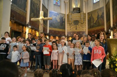 Messe de fin d'année de l'école de l'Immaculée Conception