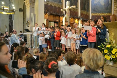 Messe de fin d'année de l'école de l'Immaculée Conception