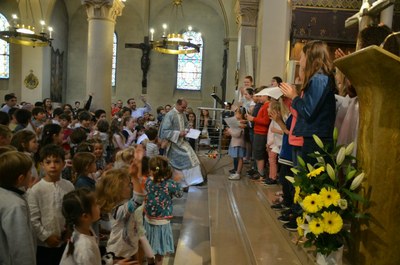 Messe de fin d'année de l'école de l'Immaculée Conception