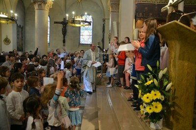 Messe de fin d'année de l'école de l'Immaculée Conception