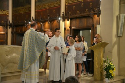 Messe de fin d'année de l'école de l'Immaculée Conception